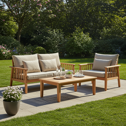 amueblar espacios exteriores